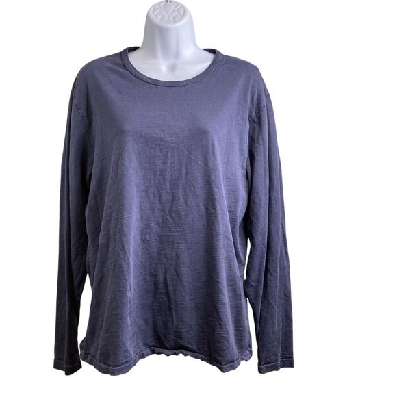Alex Mill Men’s Blue Long Sleeve T-Shirt Size XL Crewneck Elevated Basics Preppy - Picture 1 of 9